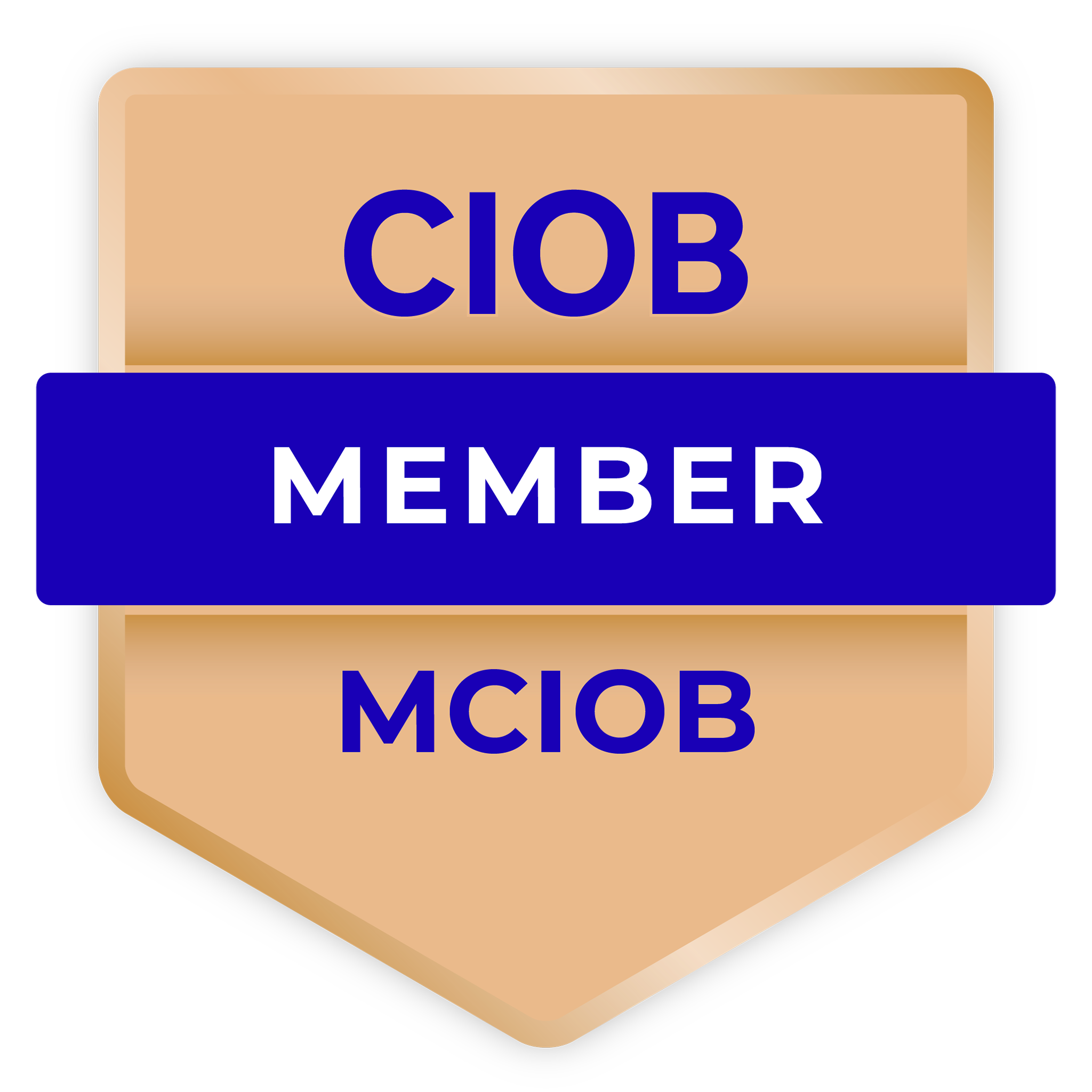 CIOB Chartered Member credential mark
